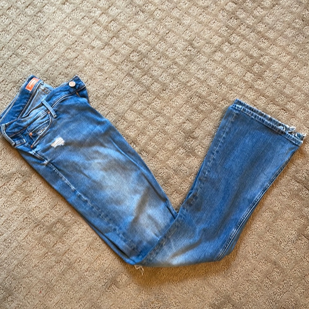 Mother boot cut jeans